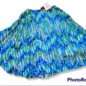 Bob Mackie Pleated Blouse NWT